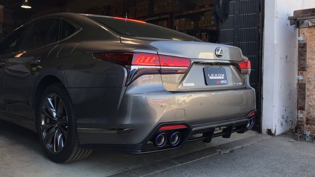 2018 Lexus LS500: FIRST Aftermarket Exhaust: A'PEXI смотреть онлайн