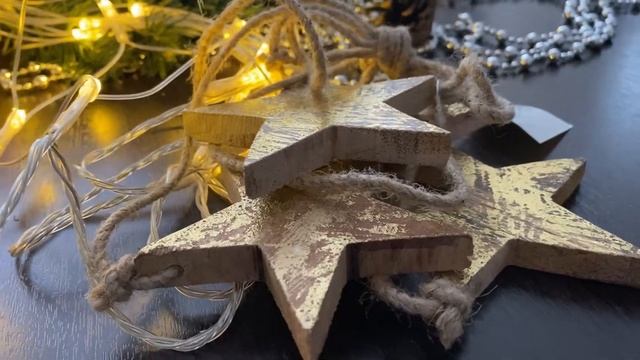 Гирлянда подвесная елочная новогодняя звезда goldenstars EnjoyMe | Видео обзор от Kitchen-Devices.r смотреть онлайн
