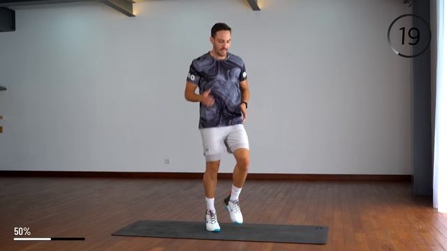 15 MIN FULL BODY CARDIO HIIT - No Equipment, No Repeat, Calorie Killer Workout смотреть онлайн