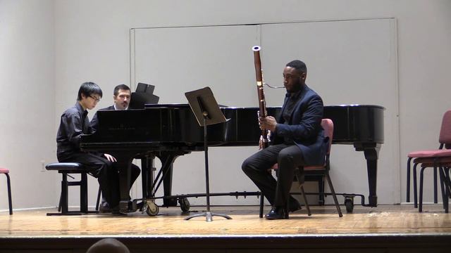 Bozza- Fantaisie for Bassoon and Piano смотреть онлайн