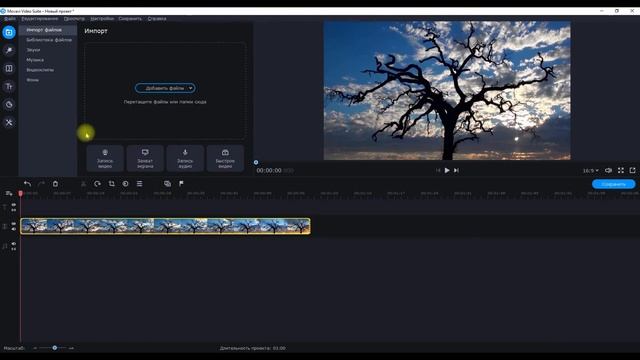 Movavi Видеоредактор 2020. Как озвучить видео с микрофона ?/озвучка видео с микрофона смотреть онлайн