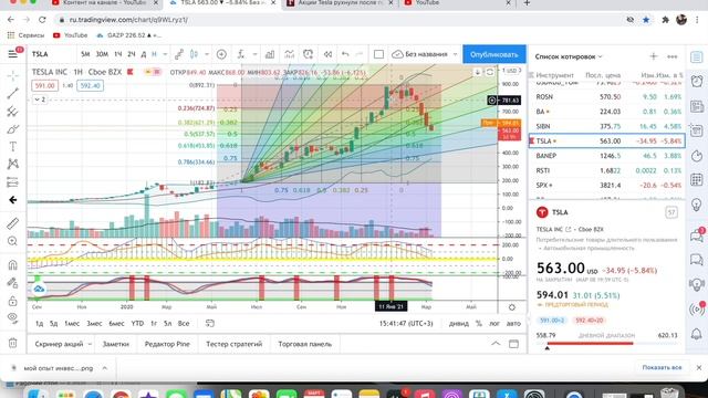 Акции тесла/личный опыт инвестирования/прогноз акции тесла/как я выбрала акции TESLA смотреть онлайн