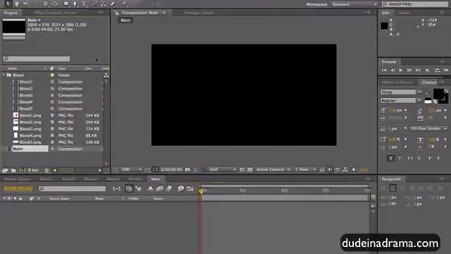 After Effects Halloween blood splatter text effect: tutorial смотреть онлайн