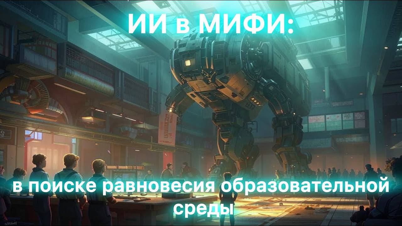Технооптимисты: ИИ в МИФИ: в поиске равновесия образовательной среды (выпуск 49) смотреть онлайн