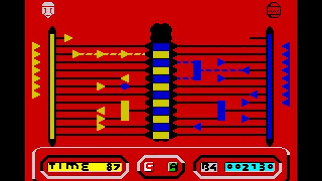 Quazatron. ZX Spectrum. Прохождение смотреть онлайн