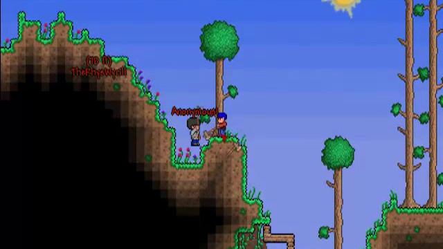 Terraria Multiplayer Playthrough Part 1 - Tree Shenanigans смотреть онлайн