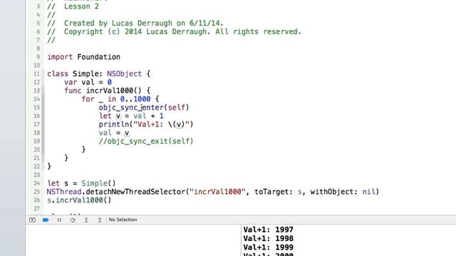 Cocoa Concurrency L2 - Locks смотреть онлайн