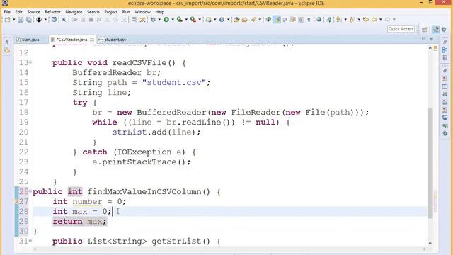How to list a CSV file values part2 смотреть онлайн