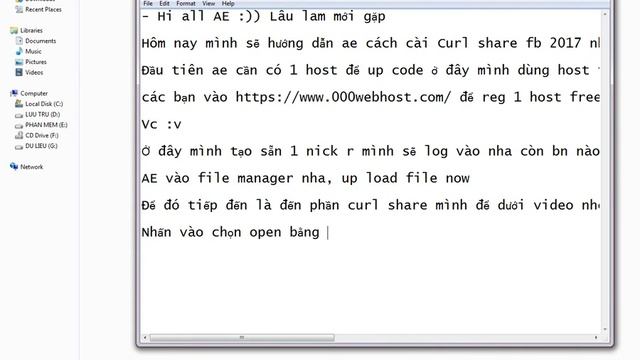 HƯỚNG DẪN CÁCH CÀI CURL SHARE FACEBOOK 2017 смотреть онлайн