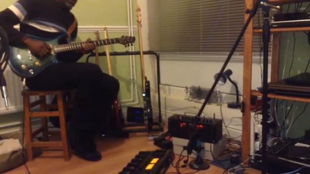 Guitar finally finished demo using boss GT 100, Boss RC 30 and Yamaha THR 10c смотреть онлайн