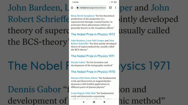 novel prize in physics all time смотреть онлайн
