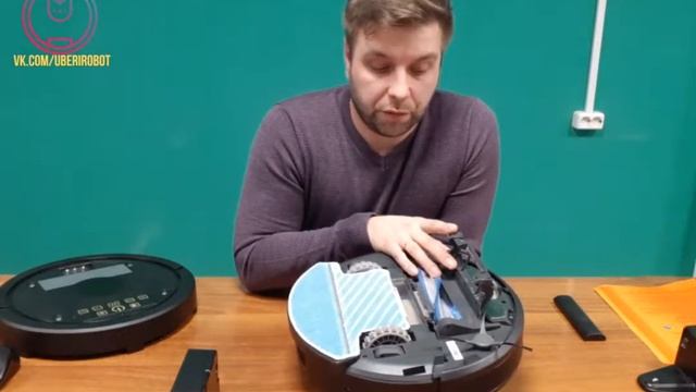 Обзор роботов пылесосов iPlus X600pro и iPlus S5. Часть 3 от https://vk.com/uberirobot смотреть онлайн