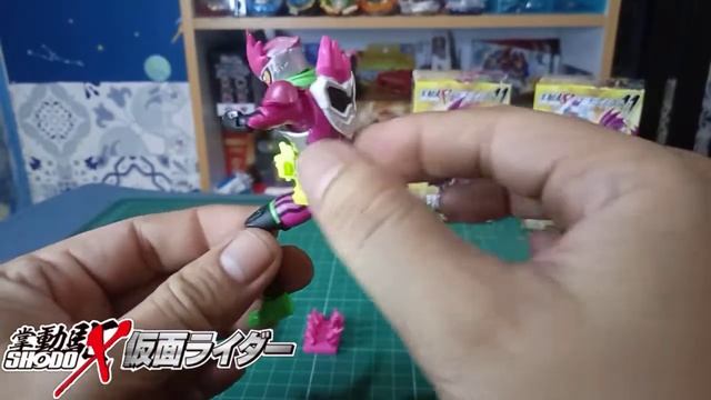 Shodo X Kamen Rider vol.11 | Kamen Rider Ex-Aid LV 2| Review смотреть онлайн