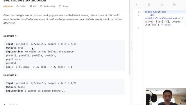 Python Leetcode Coding - Stacks (1) смотреть онлайн