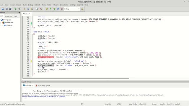 GTK3 - CSS - C Language ( Tutorial-03 - Working with CSS ) смотреть онлайн