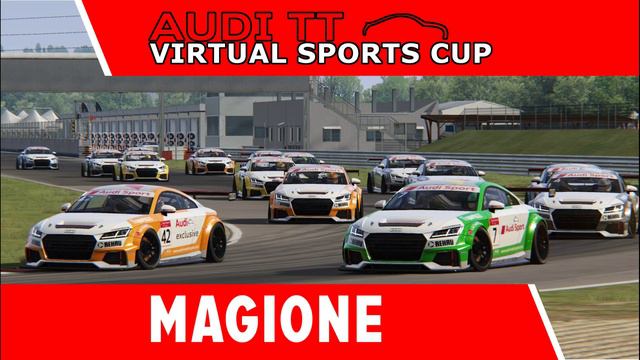 Assetto Corsa - AUDI TT Cup | Rennen 2 - Magione [HD] [60FPS] смотреть онлайн