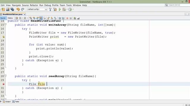 Read and Write Array into file beginner! смотреть онлайн