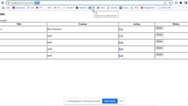 Web Development Course Chapter on Laravel Delete Method of CRUD Operation Class 35 смотреть онлайн