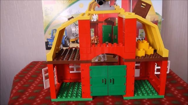 Интересное детям! Собираем конструктор ЛЕГО! Lego-Duplo ФЕРМА. смотреть онлайн