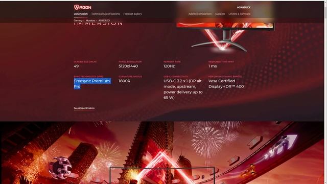 AOC AG493UCX: Η οθόνη για την RTX 4090! смотреть онлайн