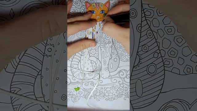 ASMR видео раскраска/Расслабляющая АСМР раскраска перед сном 😴 смотреть онлайн