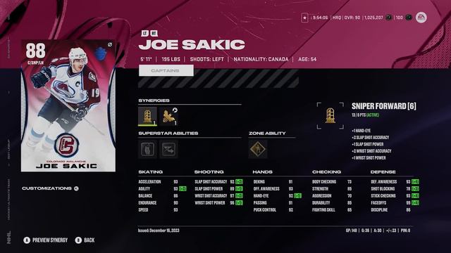 MY INSANE TEAM OF THE YEAR TEAM UPDATE IN NHL 24 HUT! смотреть онлайн
