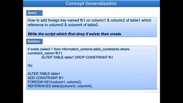 Chapter # 08 || DDL Operations || SQL Server Interview Question Bank (2020) смотреть онлайн