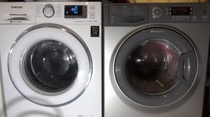 Spin race No.15 : Samsung Ecobubble vs Hotpoint Ultima