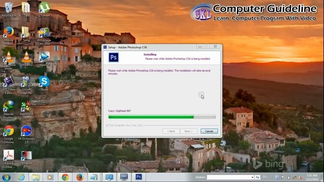 How to install adobe Photoshop cs6 size135MB on computer смотреть онлайн