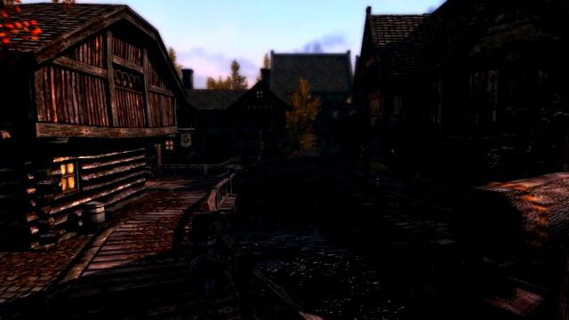 Beautiful Skyrim - Riften (1080p) смотреть онлайн