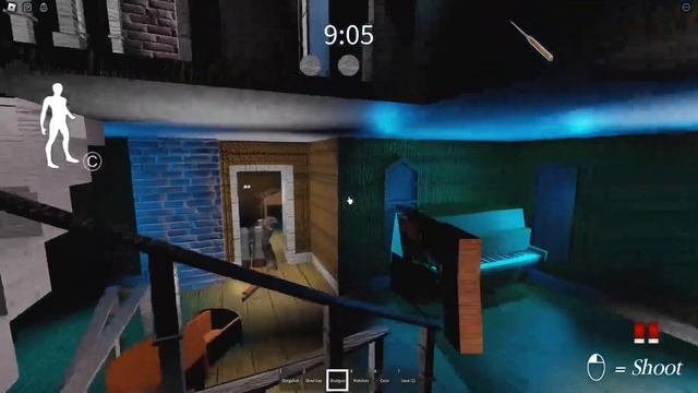 СБЕЖАЛ ОТ БАБКИ НА ПОЕЗДЕ | Granny 3: Multiplayer | Roblox смотреть онлайн