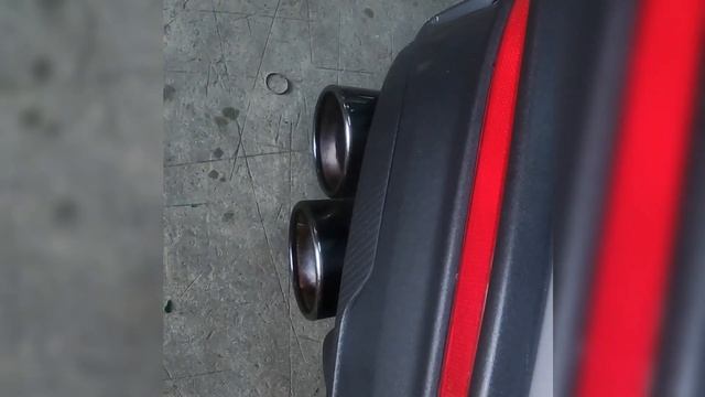 Catback exhaust system on a 2021 Geely Coolray смотреть онлайн