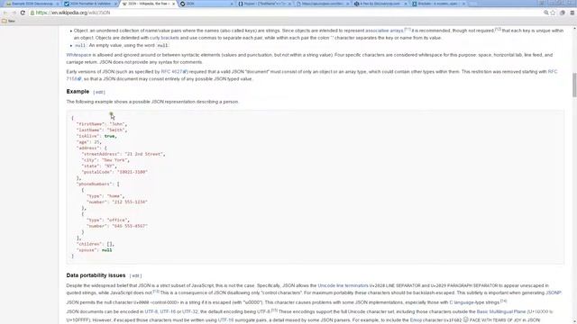 JSON Basics JSON Schema structure смотреть онлайн