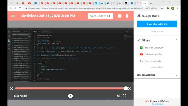 Flower Shop React Web App смотреть онлайн