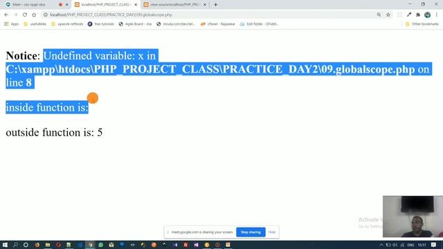 PHP Scope of a Variable - Chapter 4 смотреть онлайн