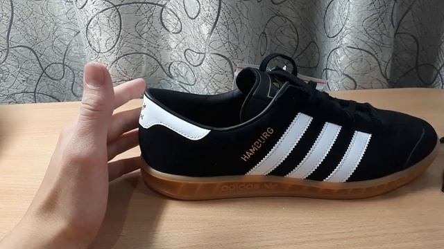 Обзор кроссовок adidas hamburg black (черные ). Как отличить от подделки . смотреть онлайн