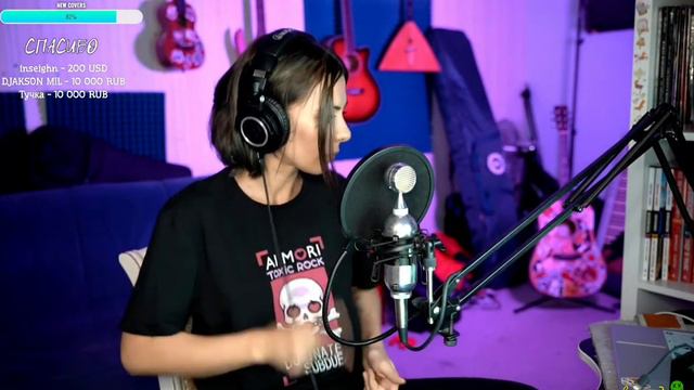 BMTH - Can You Feel My Heart, кавер, поёт Ai Mori