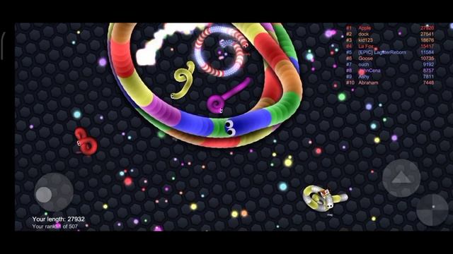 Slither.io. A.I. 70,000+Score epic Slitherio Gameplay#6#sliterio смотреть онлайн