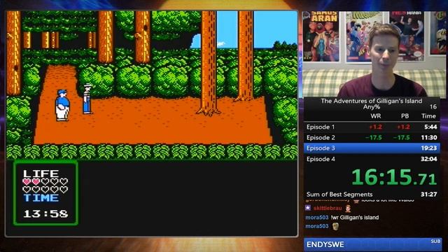 The Adventures of Gilligan's Island NES - 30:35 [Former World Record] смотреть онлайн