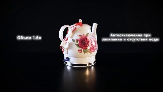 Керамический электрический чайник ENDEVER KR 400C смотреть онлайн