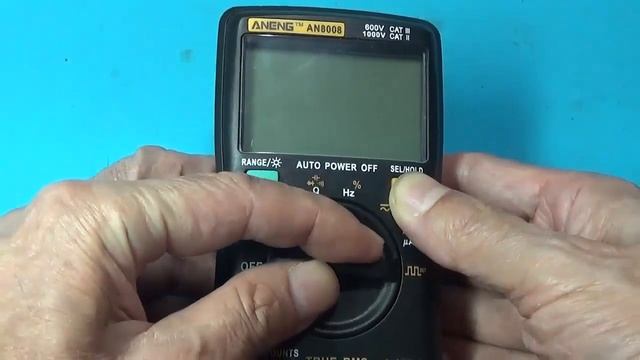ยกเลิก ปิดเครื่องอัตโนมัติ มิเตอร์จีน เช่น AN8008 ZT111 VC903 HOW CAN I AUTO POWER OFF смотреть онлайн