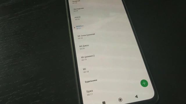 Xiaomi Redmi Note 11 Pro | Предустановленные мелодии