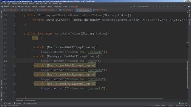 Autenticación JWT con Spring Boot y Angular: Capítulo 4 смотреть онлайн