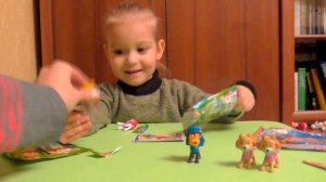 Пакетики с игрушкой сюрприз щенячий патруль распаковка Paw Patrol unpacking