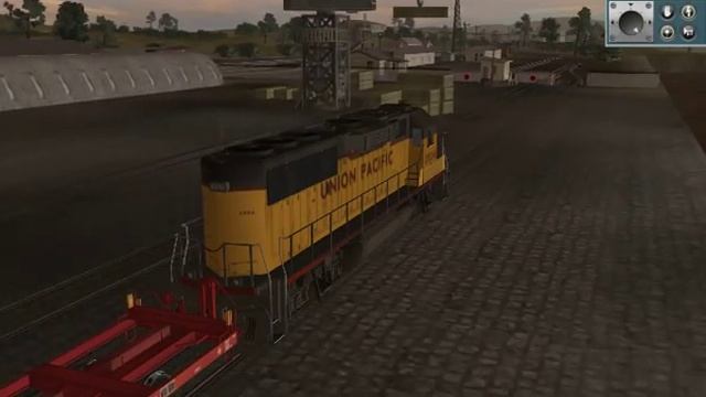 Trainz Simulator - Harbor Freight Train - Gameplay (GT 240)