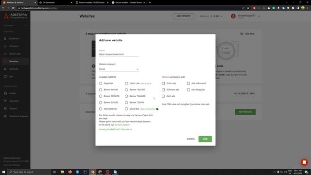 How To Setup Adsterra Ads In Wordpress | Adsterra Earning Trick | Adsterra Self Earning Trick смотреть онлайн