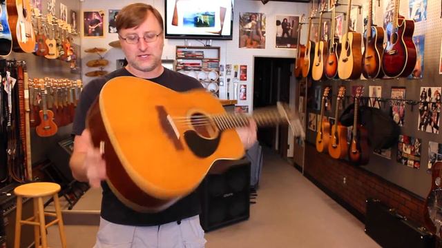 Yamaha Red Label FG-230 12 String Acoustic Guitar смотреть онлайн