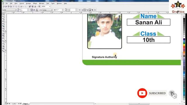 How to Make Student Card Design in CorelDRAW | 3 Stars Graphics смотреть онлайн