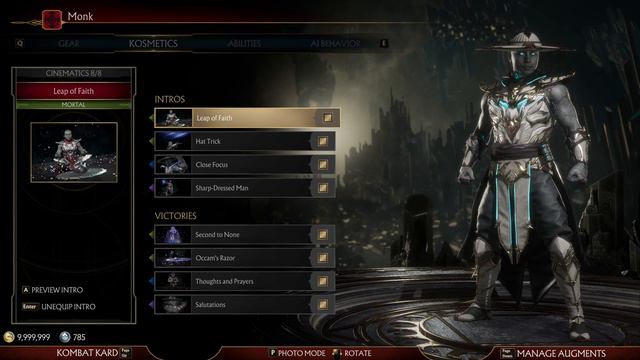 Kung Lao - Intros & Victories - All Main Color Skins - Mortal Kombat 11 смотреть онлайн