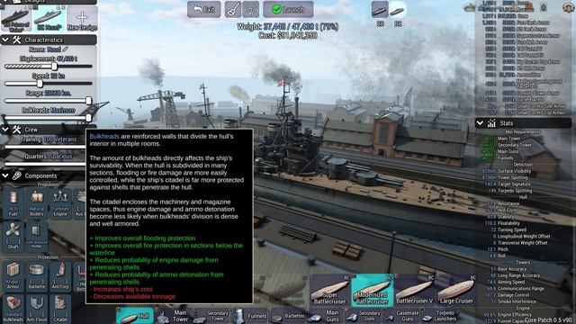 Ultimate Admiral Dreadnoughts - (Refit) Hood vs (Tillman Inspired) Bismarck смотреть онлайн